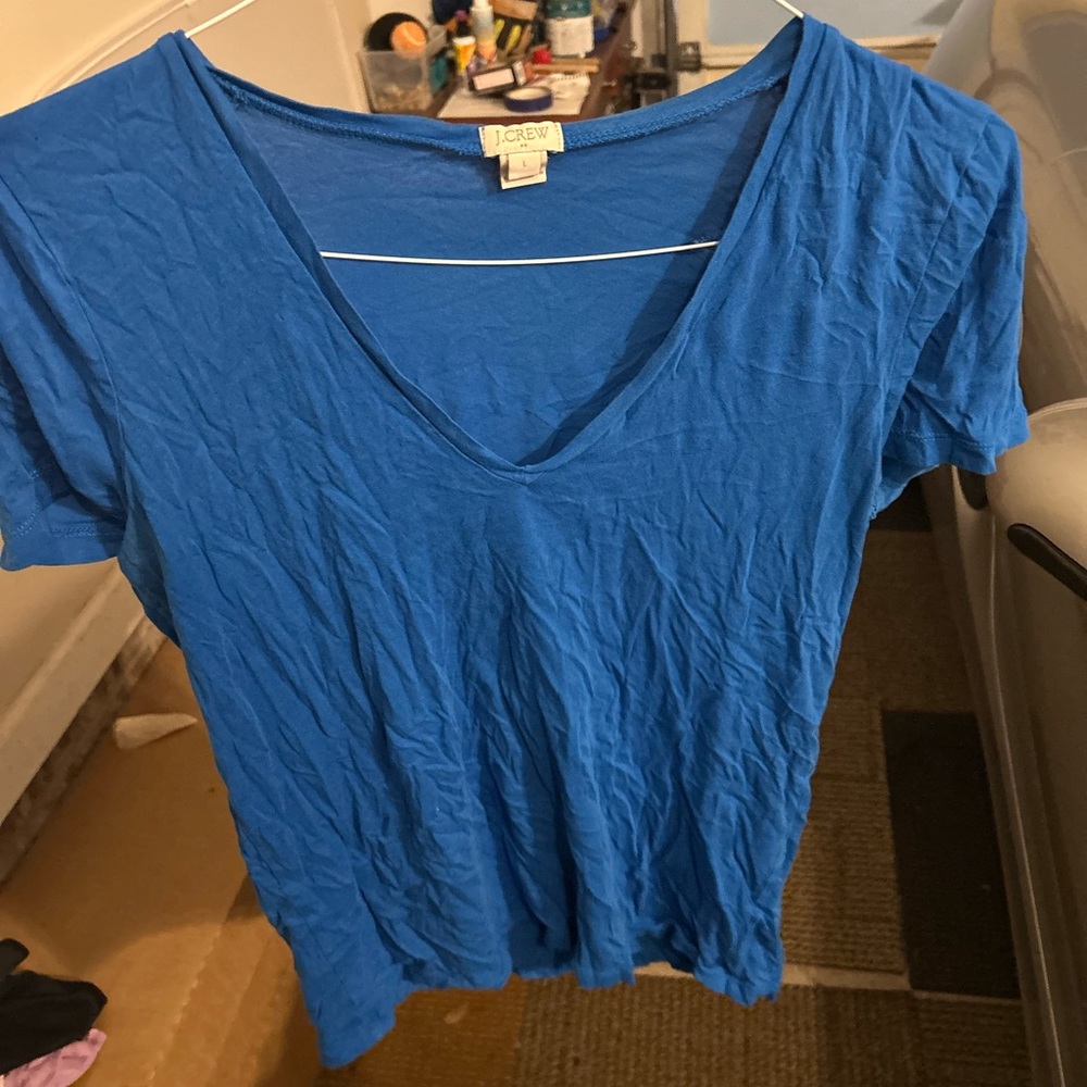 J CREW short sleeve tee .